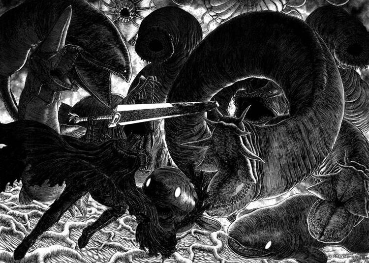 Berserk (1990s) by Kentaro Miura reflects the intense and dark tone of the Berserk series