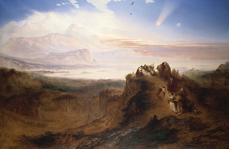 John Martin Paintings An Exploration Of His Artistic Legacy 1024px John Martin The Eve Of The Deluge WGA14146 E1740432101219 768x500