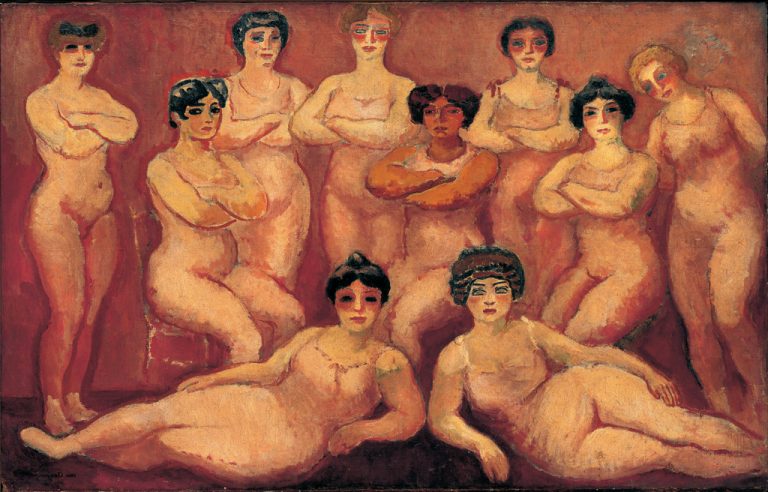 Les lutteuses (Lutteuses du Tabarin), 1907-08