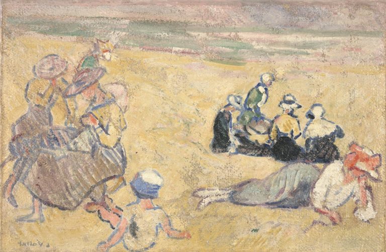 Femmes sur la Plage by Louis Valtat