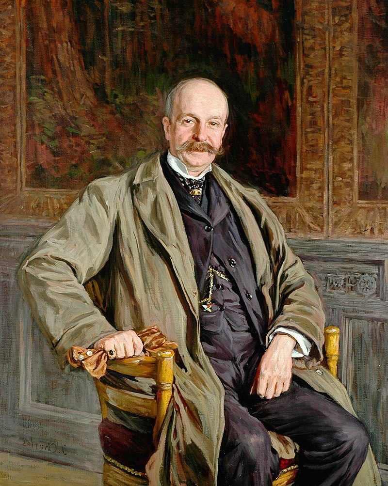 A portrait of Sir John Arthur Godwin (1852-1921) First Lord Mayor of Bradford