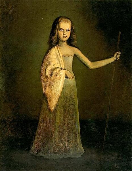 Le Princesse Maria Volkonski à l'âge de Douze Ans (1945) reflects themes of youth, innocence, and quiet introspection.