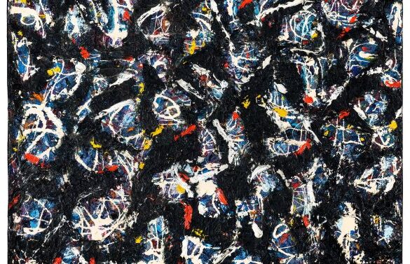 Abstract No. 2 by Lee Krasner reflects the raw intensity of inner emotion and movement through bold composition.