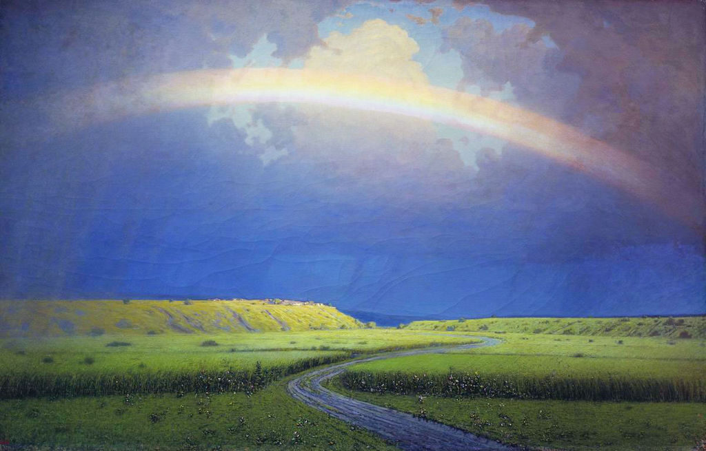 Rainbow, 1900-1905 reflects both the artist's technical prowess and his deep appreciation for the ephemeral beauty of the natural world.