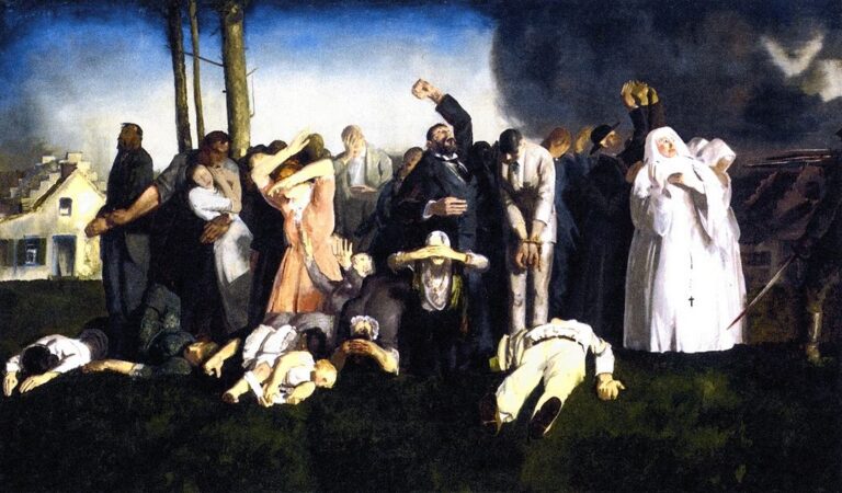 Massacre at Dinant (1918) by George Bellows