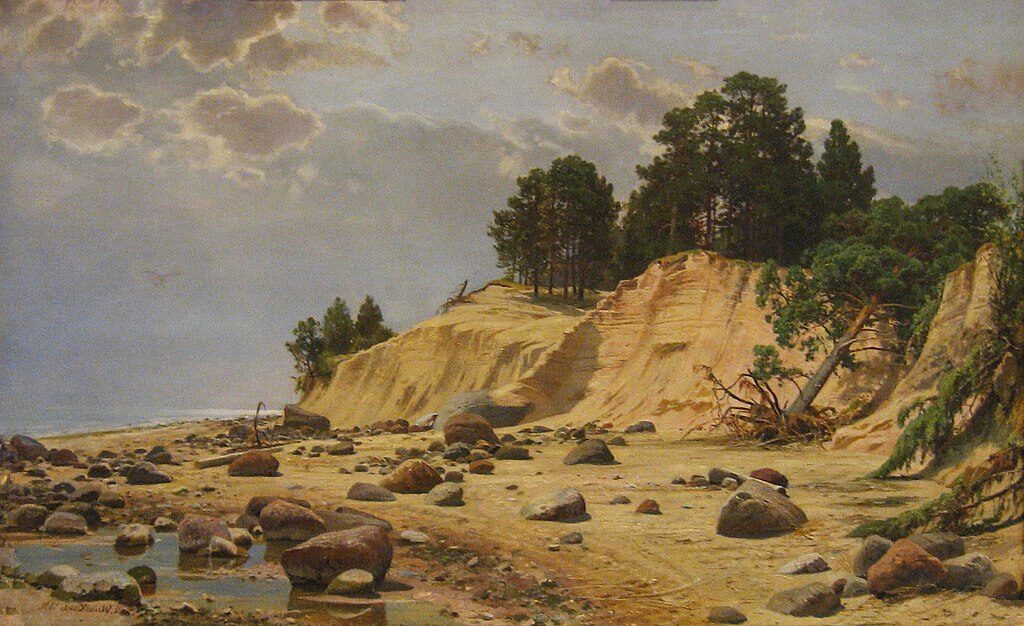 After the Storm in Meri Hovi, 1891, d'Ivan Shishkin reflète le calme et la sérénité après une tempête.