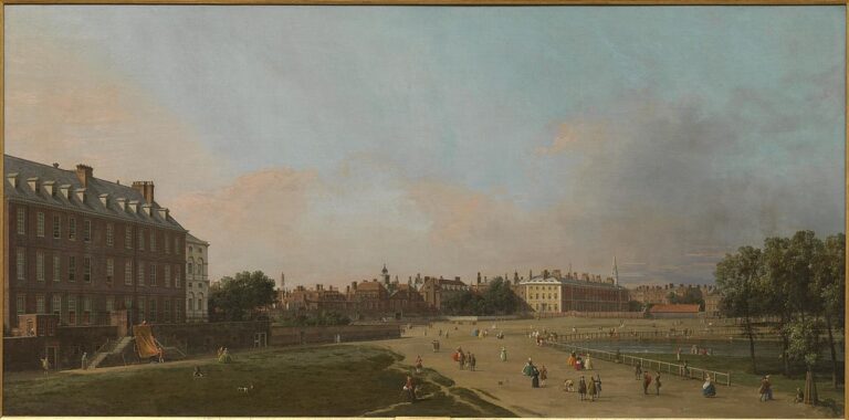 Old Horse Guards, 1749 by Canaletto