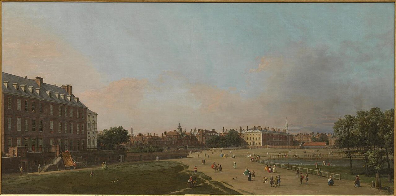 Old Horse Guards, 1749 by Canaletto