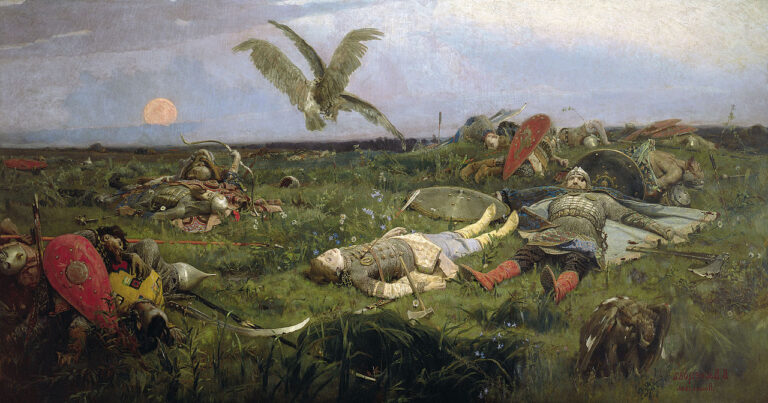 After Igor Svyatoslavich's fighting with the Cumans (1880)