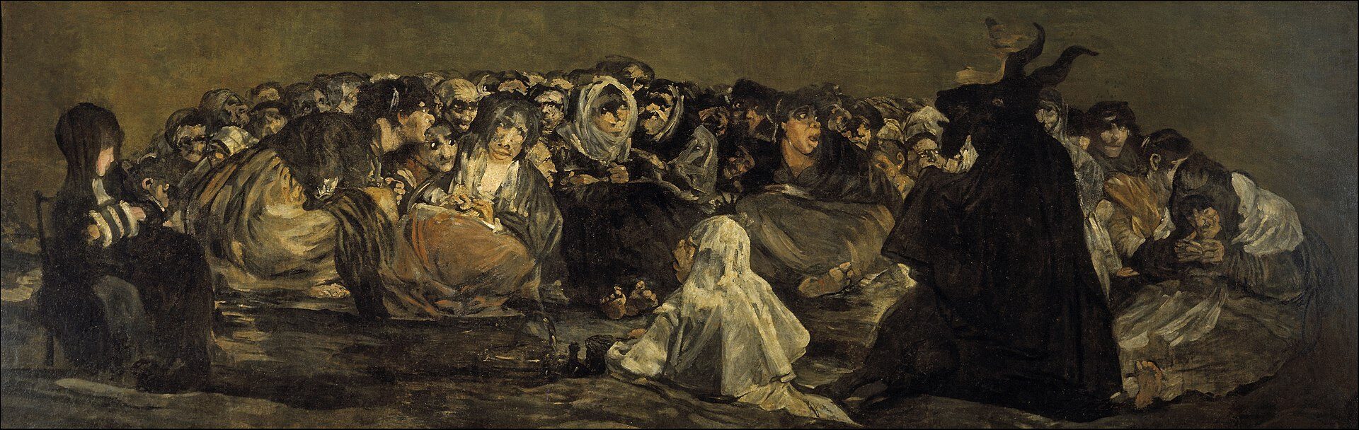 Le sabbat des sorcières ou Aquelarre est l'un des 14 tableaux de la série Black Paintings.