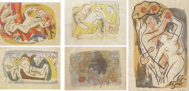 Genesis, 1935 by David Park reflects the emergence of life and identity.