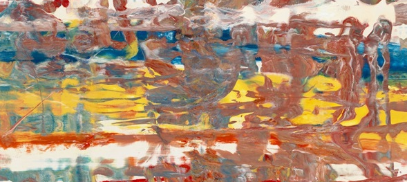 Eis (1973/1981), 1981, by Gerhard Richter reflects the cold grandeur and enigmatic stillness of polar landscapes.