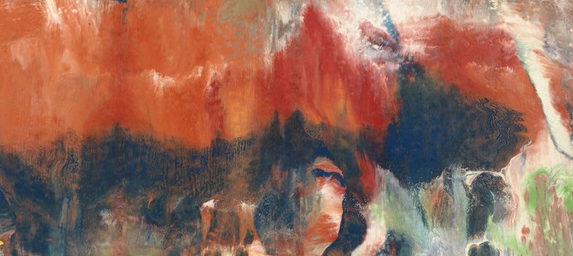 Eis (1973/1981), 1981, by Gerhard Richter reflects the haunting vastness and ambiguity of icy wilderness.