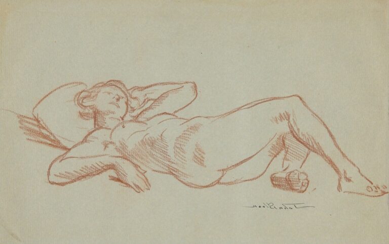 Model Resting by John Sloan