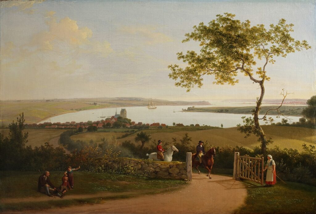 View Of The Little Belt From A Hill Near Middelfart, Funen, c. 1800