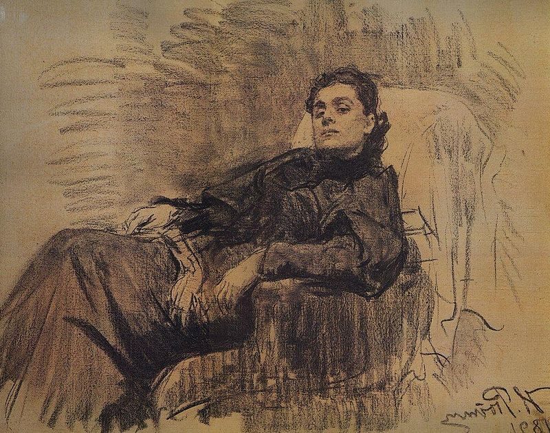The Actress Eleanor Duse, 1891, by Ilya Repin reflects Repin's skill in capturing the depth and emotion of his subjects.