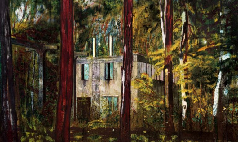Boiler House (1993) by Peter Doig