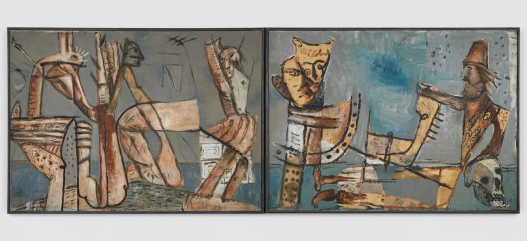 Die Vertreibung aus dem Serail, 1987 by Markus Lüpertz