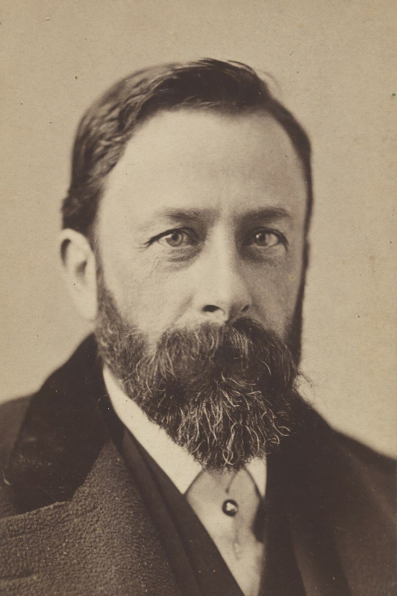 Portrait d'Albert Bierstadt par Napoléon Sarony, vers 1870