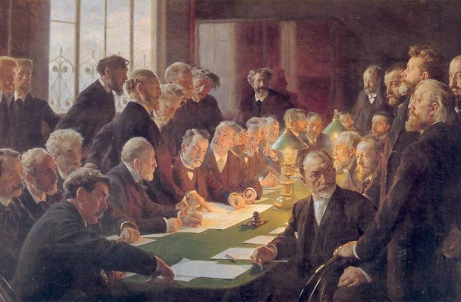 Committee for the French Art Exhibition in Copenhagen 1888, 1888 reflects the cultural dialogue between Denmark and France.