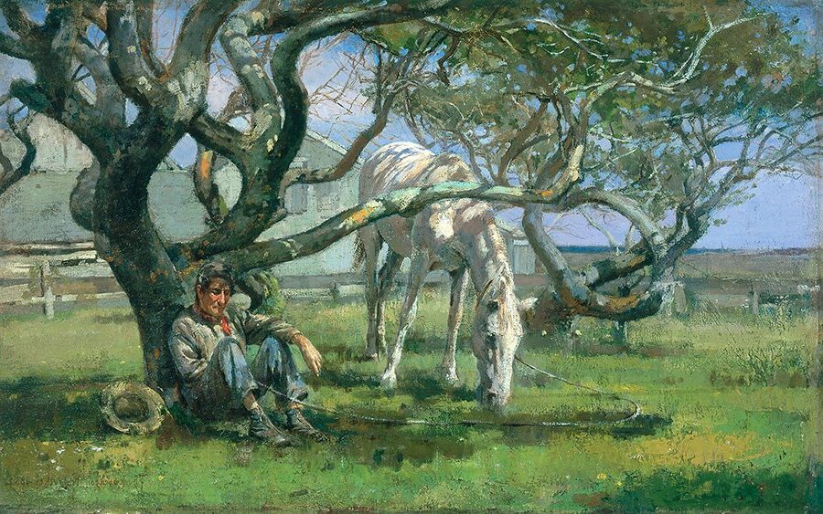 Nantucket, 1882, by Theodore Robinson reflects the serene beauty of coastal New England.