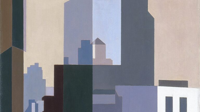 Canyons, 1951, by Charles Sheeler