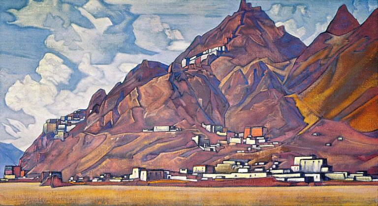 Shelkar Dzong, 1928 by Nicholas Roerich