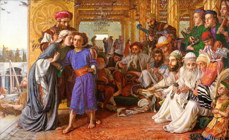 The Finding of the Saviour in the Temple, 1860 by William Holman Hunt