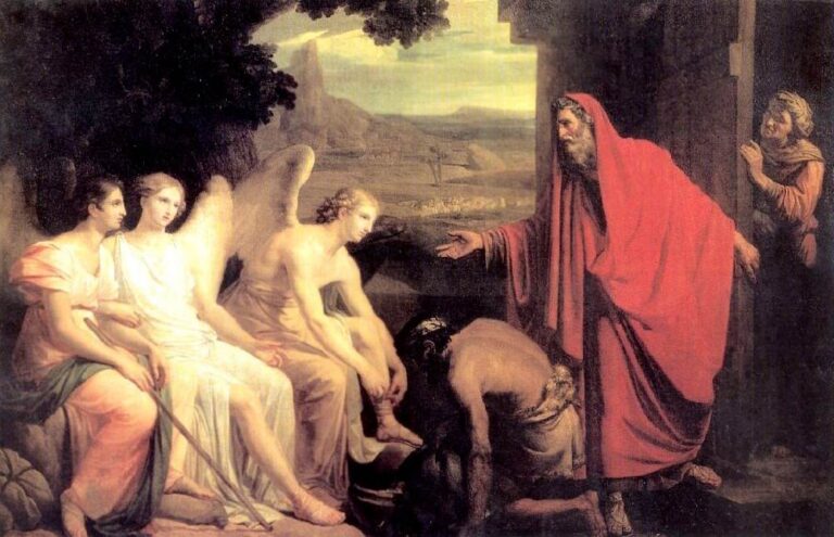 Three Angels Appearing to Abraham at the Oak of Mamre, 1821