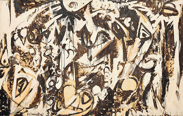 Cool White, 1959 reflects a sense of quiet introspection and emotional clarity through a restrained palette and fluid abstract forms.