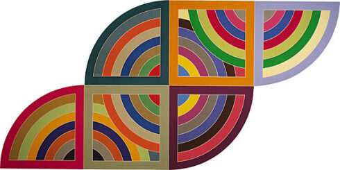 Harran II, 1967, by Frank Stella