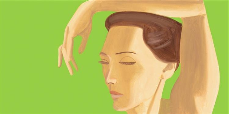 Homage to Degas, 2020, by Alex Katz reflects a reverent nod to classical ballet and the elegance of movement.
