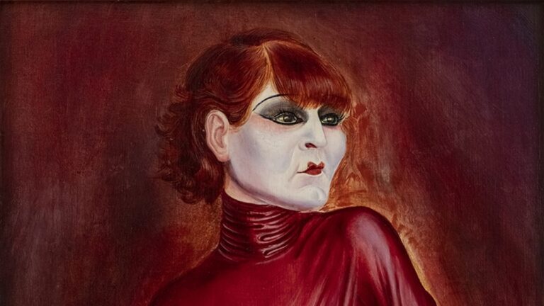 Bildnis der Tänzerin Anita Berber, 1925 by Otto Dix