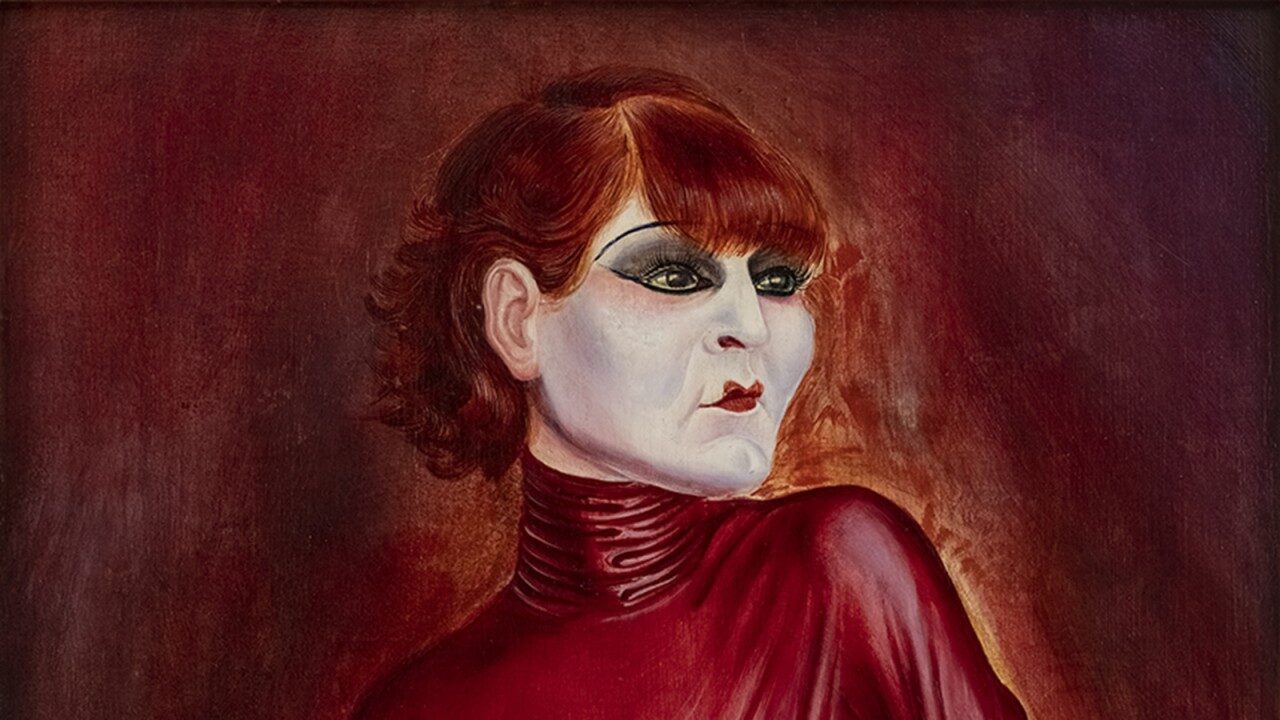 Bildnis der Tänzerin Anita Berber, 1925 by Otto Dix