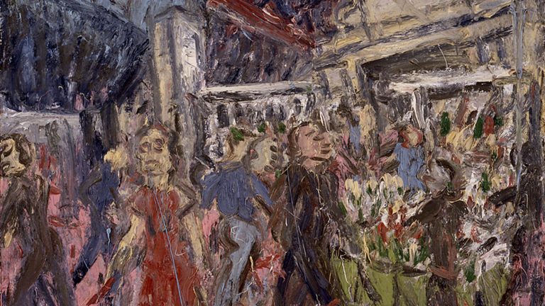 The Flower Stall, Embankment Station (Stormy Spring), 1994
