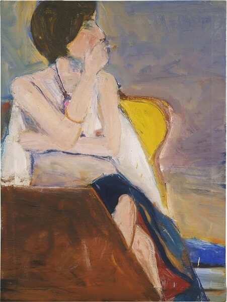 Girl Smoking, 1963, by Richard Diebenkorn reflects the quiet contemplation and fleeting moments of daily life.