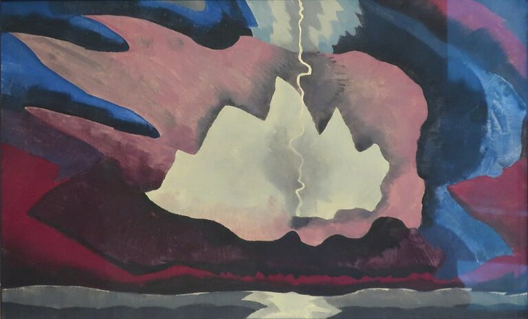 Thunder Shower (1940) by Arthur Dove