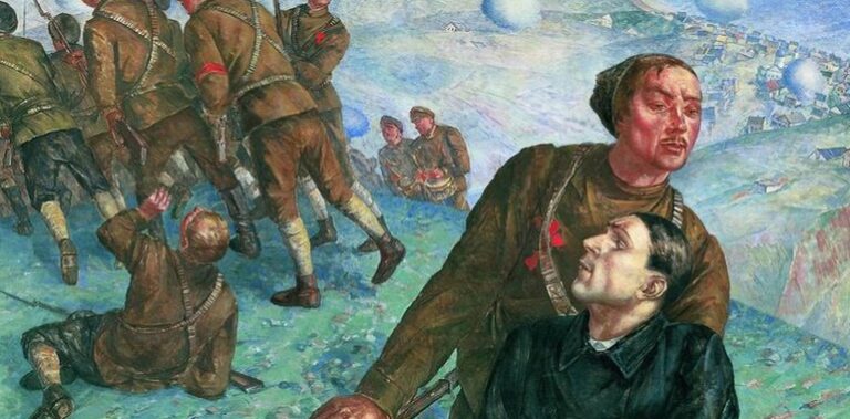 Death of the Commissar, 1928 by Kuzma Petrov-Vodkin