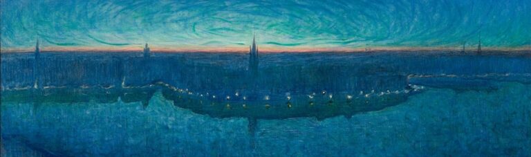 Dawn over Riddarfjärden, 1899 by Eugène Jansson